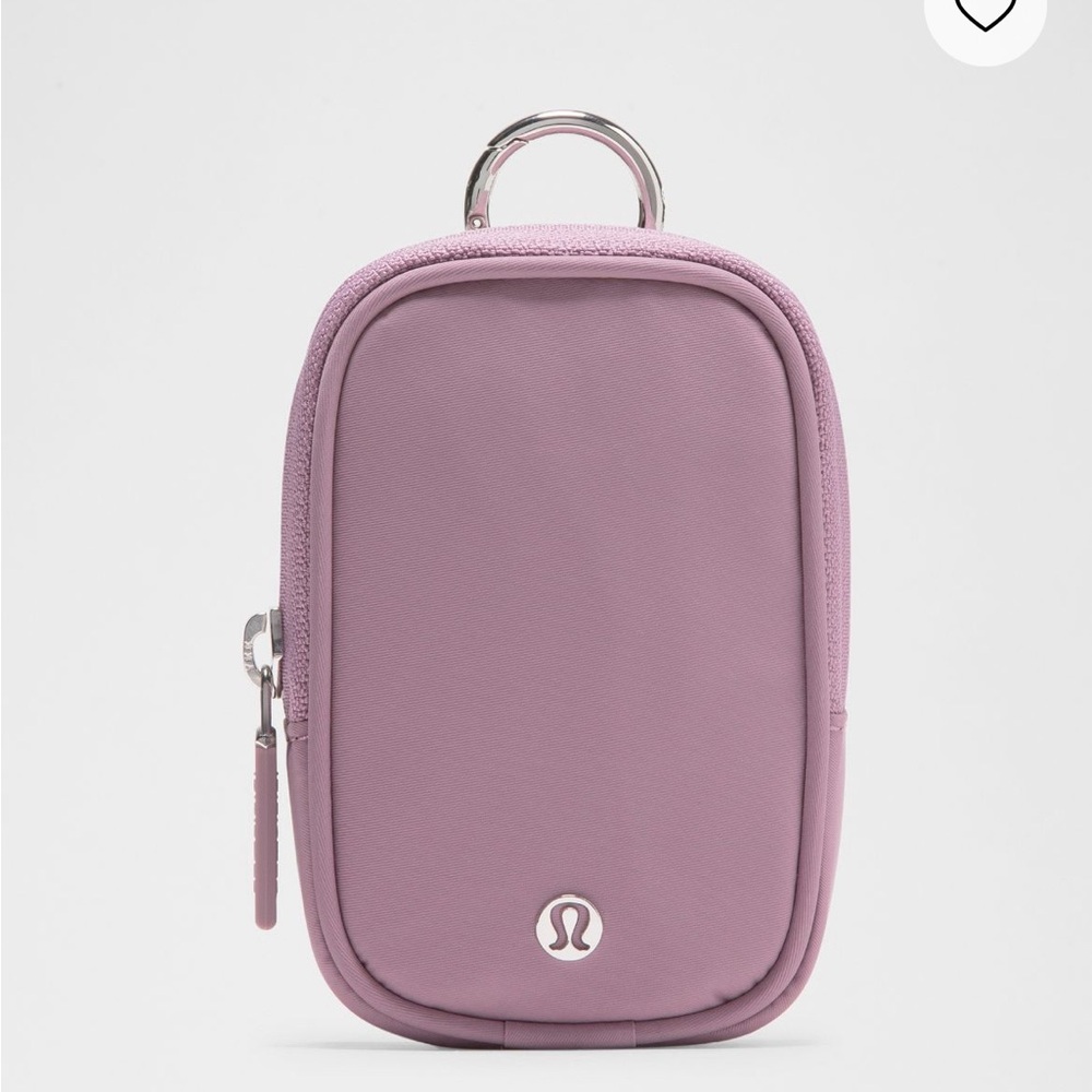 Lululemon Clippable Nano Pouch Lavender Lux